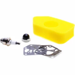 JARDIAFFAIRES Bougie + Filtre à Air + Kit Membranes + Pompe Amorçage Pour Moteur Briggs Stratton