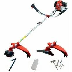 Débroussailleuse Thermique 2 En 1 - 2 Temps 65cc 4,9cv - Powerground Pro Series