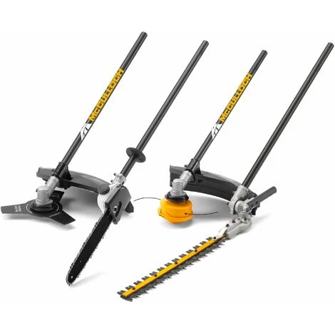 McCULLOCH Débroussailleuse Thermique B33 PS 4 En 1 – Multifonctions / 33cc / 900W / Pack Complet 4 Systèmes De Coupe / Harnais / Pompe D’amorçage / Démarrage SoftStart (967865601) 4 McCULLOCH Débroussailleuse Thermique B33 PS 4 En 1 – Multifonctions / 33cc / 900W / Pack Complet 4 Systèmes De Coupe / Harnais / Pompe D’amorçage / Démarrage SoftStart (967865601) – Image 2