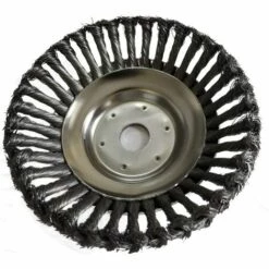 Tete Brosse Débroussailleuse,Triomphe 200x25.4mm Brosse Desherbage Debroussailleuse, Debroussailleur Pour Outils De Pelouse Jardin Agriculture (8 Pouce) -Débroussailleuse Soldes Magasin 54895271 5