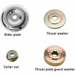 ZHUOXUAN 8PCS Tête De Débroussailleuse Universelle Accessoires Avec 5PCS Ecrous De Fixation Tête De Coupe Bordure Pour Débroussailleuse Stihl -Débroussailleuse Soldes Magasin 54912076 3