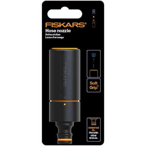 FISKARS® Fiskars Pistolet D'Arrosage, Réglable En Continu, Pistolet SoftGrip, Taille Universelle, 10,7 Cm, Ø 3,6 Cm, 59 G, Noir/Orange, 1027088 4 FISKARS® Fiskars Pistolet D'Arrosage, Réglable En Continu, Pistolet SoftGrip, Taille Universelle, 10,7 Cm, Ø 3,6 Cm, 59 G, Noir/Orange, 1027088 – Image 2