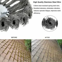 BENOBBY KIDS 6 Pouces/150 Mm Tête De Débroussailleuse Conique En Fil Acier Massif De Fer Noué Gazon Tête Coupe Brosse Tondeuse Gazon Acier Tête Accessoires De Tondeuse Pour Les Coupe-bordures Tondeuses à Gazon,deux Paquets 10 BENOBBY KIDS 6 Pouces/150 Mm Tête De Débroussailleuse Conique En Fil Acier Massif De Fer Noué Gazon Tête Coupe Brosse Tondeuse Gazon Acier Tête Accessoires De Tondeuse Pour Les Coupe-bordures Tondeuses à Gazon,deux Paquets -Débroussailleuse Soldes Magasin 55414434 4