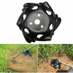 Tête De Coupe-Herbe, Universel Tête De Débroussailleuse Tête De Bordure De Mauvaises Herbes Tête De Débroussailleuse De Trimmer De Tondeuse à Gazon,1Pcs，Fontainebleau -Débroussailleuse Soldes Magasin 55490003 3