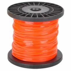 Fil De Rechange Pour Coupe-bordure, En Nylon,4 Pans, Diamètre 2,4 Mm, Longueur 100 M, Rouge,Fontainebleau