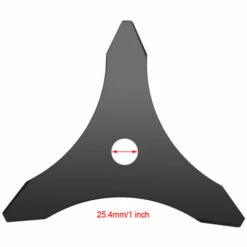 2 Pcs Lame De Débroussailleuse à Trois Dents, Tranchant De 255 Mm, Alésage : 25,4 Mm, Épaisseur : 3 Mm,Fontainebleau 9 2 Pcs Lame De Débroussailleuse à Trois Dents, Tranchant De 255 Mm, Alésage : 25,4 Mm, Épaisseur : 3 Mm,Fontainebleau -Débroussailleuse Soldes Magasin 55490014 3