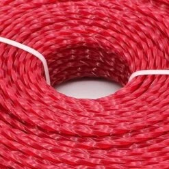 Fil Coupe Bordure Universel, Ligne De Trimmer Strimmer En Nylon 3.0 Mm, Fil En Nylon Débroussailleuse Robuste Pour Bosse Tête Tondeuse À Gazon De Jardinage,Twist, 3mmx60m，Fontainebleau -Débroussailleuse Soldes Magasin 55490026 4