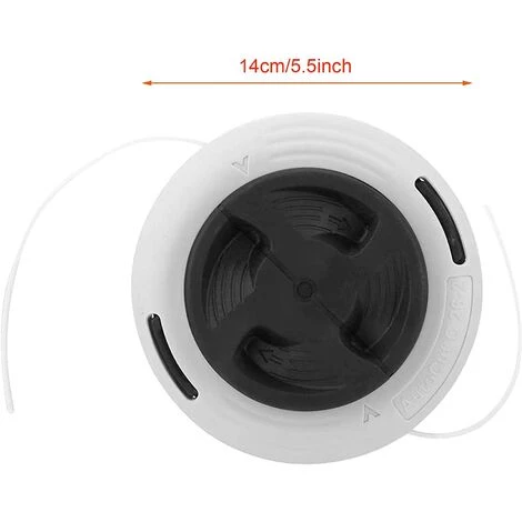 SUPERMARKET Tête De Coupe Autocut C26-2 Pour Stihl M10 X 1,0 Mm Bobine De Fil Pour Débroussailleuse,Superma,noir+blanc 4 SUPERMARKET Tête De Coupe Autocut C26-2 Pour Stihl M10 X 1,0 Mm Bobine De Fil Pour Débroussailleuse,Superma,noir+blanc – Image 2