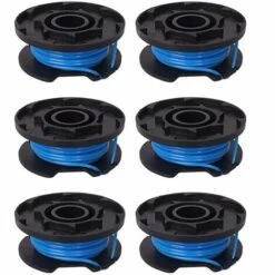 SUPERMARKET 8 Pièces Bobine De Rechange Pour Débroussailleuse,Compatible Avec Ryobi One + AC14RL3A-18V 24V 40V,Superma,1.65mm*3.3m