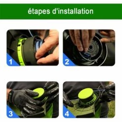 SUPERMARKET Bobines De Rechange Pour Débroussailleuse Sans Fil Parkside PRTA 20-Li C3 IAN351753,Lot De 4,Superma,noir 11 SUPERMARKET Bobines De Rechange Pour Débroussailleuse Sans Fil Parkside PRTA 20-Li C3 IAN351753,Lot De 4,Superma,noir -Débroussailleuse Soldes Magasin 55568279 5