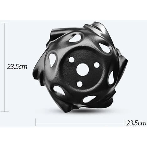 SUPERMARKET Tête De Coupe-Herbe, Universel Tête De Débroussailleuse Tête De Bordure De Mauvaises Herbes Tête De Débroussailleuse De Trimmer De Tondeuse à Gazon,Superma,noir,23.5cm 4 SUPERMARKET Tête De Coupe-Herbe, Universel Tête De Débroussailleuse Tête De Bordure De Mauvaises Herbes Tête De Débroussailleuse De Trimmer De Tondeuse à Gazon,Superma,noir,23.5cm – Image 2