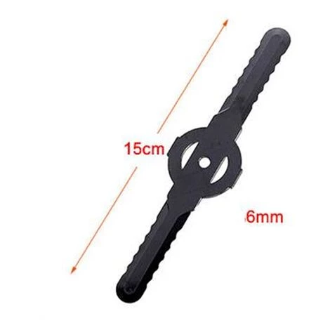 Remplacement Des Têtes De Lame De Coupe-Herbe Tondeuse à Gazon Lames De Débroussailleuse Têtes De Lame De Désherbant-Macaron 4 Remplacement Des Têtes De Lame De Coupe-Herbe Tondeuse à Gazon Lames De Débroussailleuse Têtes De Lame De Désherbant-Macaron – Image 2