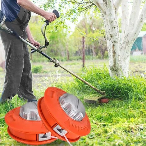 BARES Tête De Fil Pour Débroussailleuse, Bobine De Fil, Accessoire M10 X 1,25 Mm, Tête En Aluminium épaisse, Sans Démontage 6 BARES Tête De Fil Pour Débroussailleuse, Bobine De Fil, Accessoire M10 X 1,25 Mm, Tête En Aluminium épaisse, Sans Démontage – Image 4