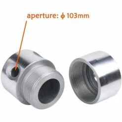 HKLFFJA Aluminium Fils Tête Coupe-bordure Tête Double Fil Bobine Tête Fil Nylon Pour Débroussailleuse à Essence Tondeuse à Gazon -Débroussailleuse Soldes Magasin 55747015 4