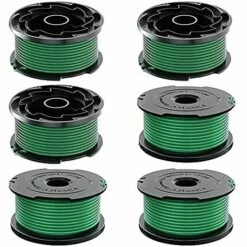 HKLFFJA BLACK+DECKER Bobine De Rechange SF-080 Bobine De Remplacement à Alimentation Automatique Pour Bobine De Fil Black And Decker Single Line (4pcs)