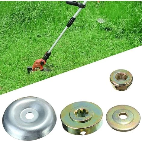 FR-LIFE BR-Vie 4 Pièces Utile Rechange Coupe-Bordure Débroussailleuse Lame Métallique Kit De Fixation Accessoire (4 Pièces Set) - 4 Pièces Set 3 FR-LIFE BR-Vie 4 Pièces Utile Rechange Coupe-Bordure Débroussailleuse Lame Métallique Kit De Fixation Accessoire (4 Pièces Set) - 4 Pièces Set