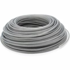 DECKON Fil Coupe Bordure Universel, Ligne De Trimmer En Acier 3.0 Mm, Fil D'acier Débroussailleuse Robuste Pour Bosse Tête Tondeuse À Gazon De Jardinage