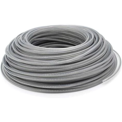 DECKON Fil Coupe Bordure Universel, Ligne De Trimmer En Acier 3.0 Mm, Fil D'acier Débroussailleuse Robuste Pour Bosse Tête Tondeuse À Gazon De Jardinage 3 DECKON Fil Coupe Bordure Universel, Ligne De Trimmer En Acier 3.0 Mm, Fil D'acier Débroussailleuse Robuste Pour Bosse Tête Tondeuse À Gazon De Jardinage