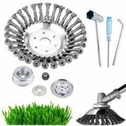 LUCKY-88 Accessoires De Tondeuse à Gazon De Tête De Désherbage De Fil Torsadé De Type Bol De Fil Torsadé De Jardin (disque De Fil De 6 Pouces) 10 LUCKY-88 Accessoires De Tondeuse à Gazon De Tête De Désherbage De Fil Torsadé De Type Bol De Fil Torsadé De Jardin (disque De Fil De 6 Pouces) -Débroussailleuse Soldes Magasin 56328811 4