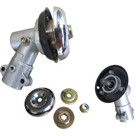 LUCKY-88 Tête De Travail De Tondeuse à Gazon, Boîte De Vitesses De Débroussailleuse, Accessoires De Désherbeur (26 Tubes, 9 Dents Binaurale (avec Vis)) 7 LUCKY-88 Tête De Travail De Tondeuse à Gazon, Boîte De Vitesses De Débroussailleuse, Accessoires De Désherbeur (26 Tubes, 9 Dents Binaurale (avec Vis)) – Image 5