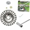 READCLY 6 Pouces/150 Mm Tête De Débroussailleuse Conique En Fil Acier Massif De Fer Noué Gazon Tête Coupe Brosse Tondeuse Gazon Acier Tête Accessoires De Tondeuse Pour Les Coupe-bordures Tondeuses à Gazon 2 READCLY 6 Pouces/150 Mm Tête De Débroussailleuse Conique En Fil Acier Massif De Fer Noué Gazon Tête Coupe Brosse Tondeuse Gazon Acier Tête Accessoires De Tondeuse Pour Les Coupe-bordures Tondeuses à Gazon -Débroussailleuse Soldes Magasin 56691353 1