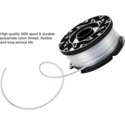 HKLFFJA Bobine De Remplacement à Alimentation Automatique, Compris 2 Paquets Bobines De Remplacement (32,8 Ft 0,065 Pouces) Et Capuchon Compatible Avec Black Et Decker Af-100 (3 Pièces) -Débroussailleuse Soldes Magasin 57121757 4
