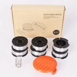 HKLFFJA Black + Decker Bobines De Fil Reflex Bobine Fil DéBroussailleuse Bobine Reflex Transparent 6 Bobines 1 Couvercle De Bobine 1 Ressort 10 HKLFFJA Black + Decker Bobines De Fil Reflex Bobine Fil DéBroussailleuse Bobine Reflex Transparent 6 Bobines 1 Couvercle De Bobine 1 Ressort -Débroussailleuse Soldes Magasin 57121762 4