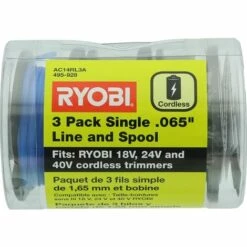 HKLFFJA ONE+ AC14RL3A Lot De 3 Bobines De Fil De Rechange Pour Débroussailleuse Sans Fil Et Débroussailleuses De 18 V, 24 V Et 40 V, Ø 1,7 Cm -Débroussailleuse Soldes Magasin 57121795 4