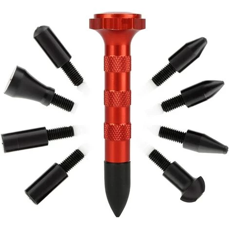 QERSTA Robinet à Enduire Outil Réparation Paintless Dent Hail Retrait Outils W/9 Têtes Pour Automatique Pdr 3 QERSTA Robinet à Enduire Outil Réparation Paintless Dent Hail Retrait Outils W/9 Têtes Pour Automatique Pdr