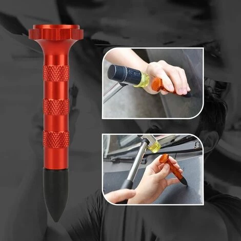 QERSTA Robinet à Enduire Outil Réparation Paintless Dent Hail Retrait Outils W/9 Têtes Pour Automatique Pdr 5 QERSTA Robinet à Enduire Outil Réparation Paintless Dent Hail Retrait Outils W/9 Têtes Pour Automatique Pdr – Image 3