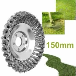 FLYME Tête De Coupe Conique à Fil Noué Pour Tondeuses à Gazon, Débroussailleuse Weed Box - 150 Mm 8 FLYME Tête De Coupe Conique à Fil Noué Pour Tondeuses à Gazon, Débroussailleuse Weed Box - 150 Mm -Débroussailleuse Soldes Magasin 57481382 2