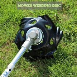 FLYME Tête De Coupe-herbe, Tête De Coupe-herbe, Tête De Coupe-herbe, Tête De Coupe Universelle, Tête De Coupe-herbe En Acier, Accessoires De Débroussailleuse Pour Jardin, 235x25,4 Mm -Débroussailleuse Soldes Magasin 57481383 4