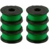 FLYME Lot De 6 Bobines Vertes Pour Débroussailleuses GL7033 GL8033 GL9035 A6482 -Débroussailleuse Soldes Magasin 57482162 1