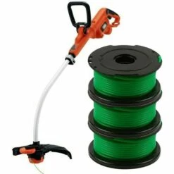 FLYME Lot De 6 Bobines Vertes Pour Débroussailleuses GL7033 GL8033 GL9035 A6482 -Débroussailleuse Soldes Magasin 57482162 3