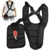 READCLY Ceinture Coupe-Bordures Noire Confort Double Bandoulière En Nylon Réglable Accessoires Pour Débroussailleuses Noir 11 X 4,7 X 3,6 Pouces -Débroussailleuse Soldes Magasin 57554865 1