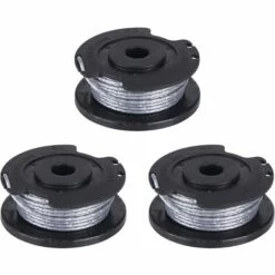 FONTAINEBLEAU Ligne De Bobine D'herbe, Bobine De Remplacement Pour Coupe-Bordure, Ligne De Bobine De Coupe-Bordure, Modèles Compatibles De Remplacement Pour Art 23SL 26SL Fonepro 3Pcs