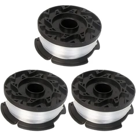 FONTAINEBLEAU Accessoires De Tondeuse à Gazon, Bobine Et Ligne De Ligne De Remise En Ligne De Remaniement Des Aliments Automobiles Compatibles Avec Black Decker AF-100-3ZP Fonepro 3Pcs 3 FONTAINEBLEAU Accessoires De Tondeuse à Gazon, Bobine Et Ligne De Ligne De Remise En Ligne De Remaniement Des Aliments Automobiles Compatibles Avec Black Decker AF-100-3ZP Fonepro 3Pcs