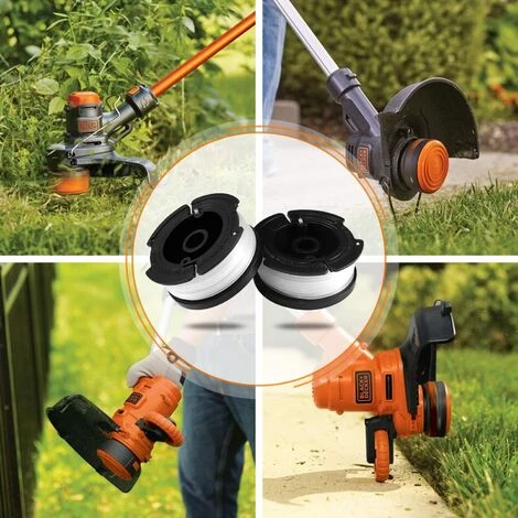 FONTAINEBLEAU Accessoires De Tondeuse à Gazon, Bobine Et Ligne De Ligne De Remise En Ligne De Remaniement Des Aliments Automobiles Compatibles Avec Black Decker AF-100-3ZP Fonepro 3Pcs 6 FONTAINEBLEAU Accessoires De Tondeuse à Gazon, Bobine Et Ligne De Ligne De Remise En Ligne De Remaniement Des Aliments Automobiles Compatibles Avec Black Decker AF-100-3ZP Fonepro 3Pcs – Image 4