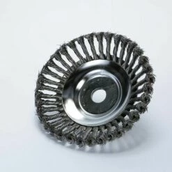 DENUOTOP Tête De Débroussailleuse Tête De Brosse à Mauvaises Herbes Pour Tondeuse 8 Pouces, Roue De Désherbage Universelle En Fil D'acier, Accessoires Pour Tondeuse à Gazon, Coupe-Tondeuse à Gazon, Tête De Coupe, Pour Pelouses De Jard -Débroussailleuse Soldes Magasin 57588272 4
