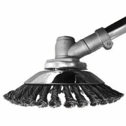 DENUOTOP Tête De Débroussailleuse Brosse à Désherbage, 2 Pièces 6 Pouce Débroussailleuse Brosse Rotative Disque De Pinceau à Roue Pour Jardin Agriculture Désherbage Enlèvement De Rouille