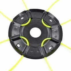 MACARON Powerful Tools Tête De Fil En Nylon Pour Débroussailleuse Accessoires De Tondeuse à Gazon Débroussailleuse Accessoires De Coupe Gazon Tête D'herbe Fine Tête D'herbe En Fer LO-Ron