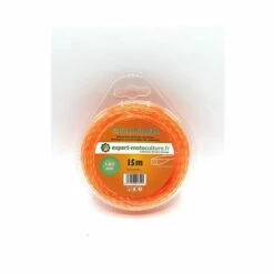 ADAPTABLE Fil Débroussailleuse Hélicoïdal Silencieux Ø: 1.6mm, L: 15m