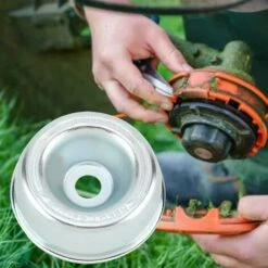 FONTAINEBLEAU Kit De Maintenance D'accessoires Pour Adaptateur Tondeuse à Gazon Pour Stihl Rondelle De Butée, Plaque De Support, écrou De Collier Tournevis De Maintenance Kit Fixation De L'adaptateur De Lame, 4 Pcs, Fonepro -Débroussailleuse Soldes Magasin 58250760 4