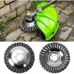 REGALI Tête De Coupe Conique En Fil Métallique Noué Pour Tondeuse à Gazon, Bac De Désherbage Pour Débroussailleuse - 150 Mm 9 REGALI Tête De Coupe Conique En Fil Métallique Noué Pour Tondeuse à Gazon, Bac De Désherbage Pour Débroussailleuse - 150 Mm -Débroussailleuse Soldes Magasin 58281982 3