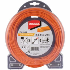 Fil Nylon MAKITA Hélicoïdal Pour Débroussailleuse à Batterie - E01806--