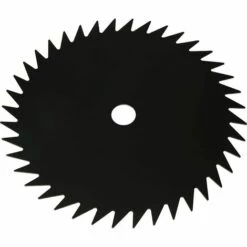 AOUGO Lame à 40 Dents Compatible Avec La Plupart Des Dents De Débroussailleuse Lames De Scie à Métaux Au Manganèse Accessoires De Tondeuse à Brosse De Désherbage Accessoires De Lame Ronde