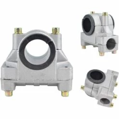 AOUGO 28mm Poignée Support Pratique Jardin Tondeuse Porte-herbe Pour Débroussailleuse Multi Outil Fixer Pelouse épaisse Brosse Alliage D'aluminium -Débroussailleuse Soldes Magasin 58574261 3