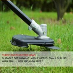 AOUGO Lame De Débroussailleuse De Rechange Compatible Avec Les Lames De Débroussailleuse En Acier à 3 Dents Strimmer 10" 10 AOUGO Lame De Débroussailleuse De Rechange Compatible Avec Les Lames De Débroussailleuse En Acier à 3 Dents Strimmer 10" -Débroussailleuse Soldes Magasin 58574309 4