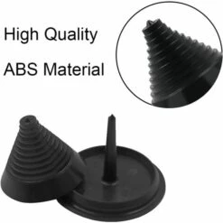 AOUGO 3 Pièces Tondeuse à Gazon équilibreur Tondeuse Rotative Lame équilibreur En Plastique Tondeuse à Gazon Accessoires Tondeuse à Gazon Réparation Pièces De Rechange -Débroussailleuse Soldes Magasin 58574312 3