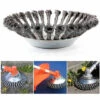 DONTODENT Tete Brosse Debroussailleuse, Brosse Ronde Pour Débroussailleuse, Désherbage De La Tête D'un Fil D'acier De 6 Pouces -Débroussailleuse Soldes Magasin 58641173 1